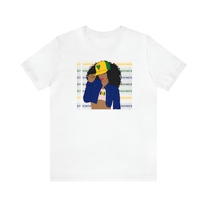 Patriotic Vincent and The Grenadines Flag Shirt For Women Vincy Shirt St Vincent and The Grenadines Pride Shirt Vincy Gift