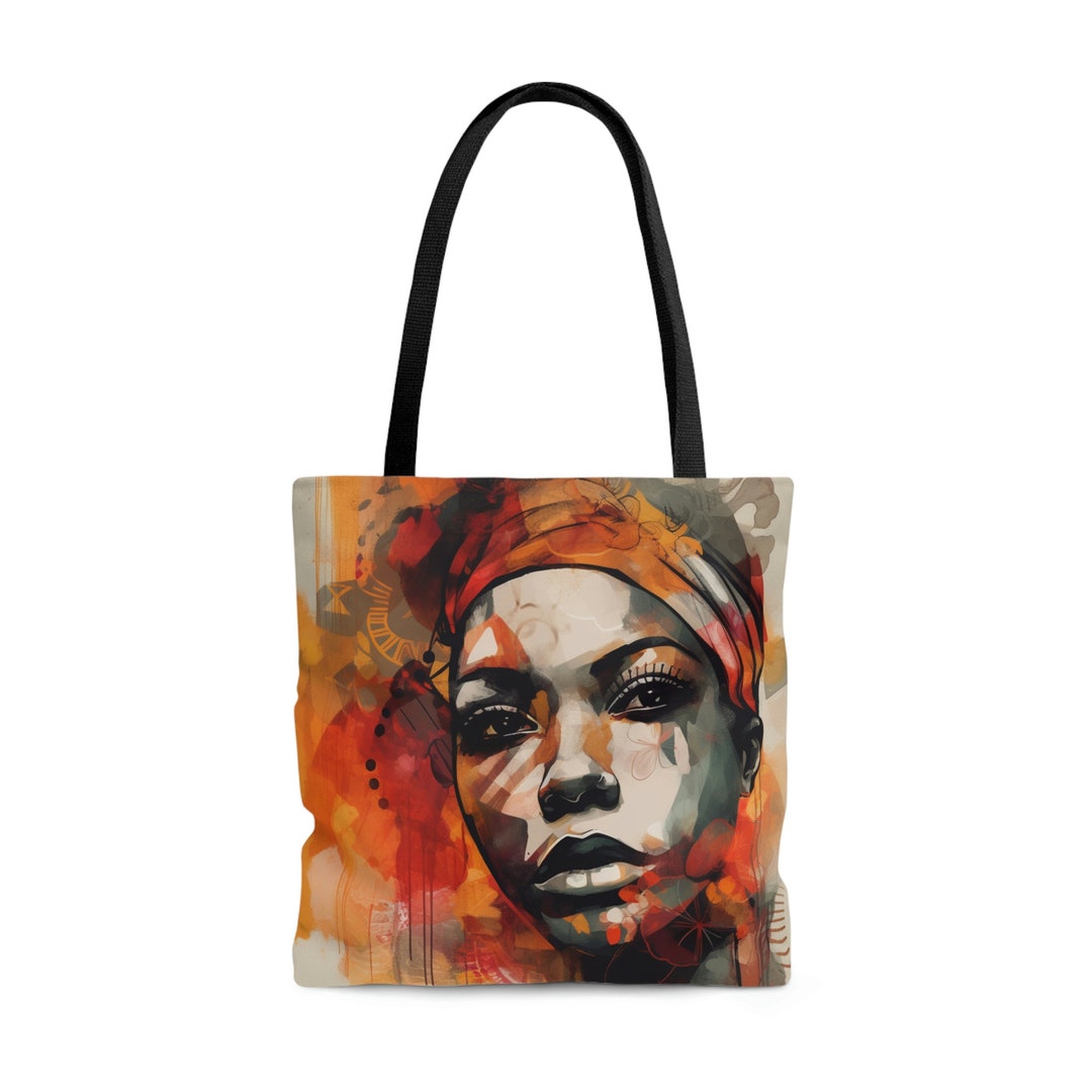 African American Tote Bag Black Pride Tote Bag Black Owned Black Woman