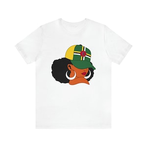 Dominica Clothes Dominica Themed Clothing Dominica Flag Shirt Gift For Dominican Women