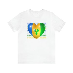Patriotic St Vincent &The Grenadines Flag TShirt Vincy Shirt St Vincent and The Grenadines Pride Shirt St Vincent Gift St Vincent So