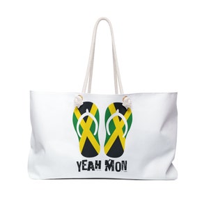 Jamaica Souvenir Yeah Mon Jamaica Bag Jamaica Tote Bag Jamaica Gift Jamaica Beach, Jamaica Vacation Girls Trip Jamaica Jamaica Beach