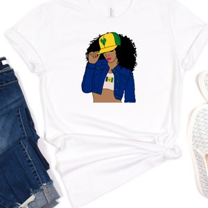 St Vincent and The Grenadines Flag Shirt For Women Vincy Shirt St Vincent and The Grenadines Pride Shirt Vincy Gift Vincy Pride