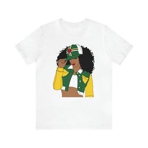 Dominica Clothes Dominica Themed Clothing Dominica Flag Shirt Gift For Dominican Women Patriotic Dominica Flag Products