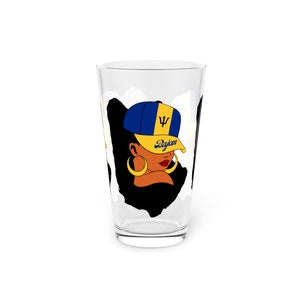 Bajan Pint Glass, 16oz Barbados Pride Barbados Souvenir Gift For Bajan Woman