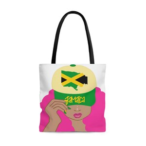 Jamaica Tote Bag Jamaica Beach Bag Jamaica Flag Tote Bag Reggae Beach Tote Bag Jamaica Bags Jamaica Vacation Tote Jamaican Gift