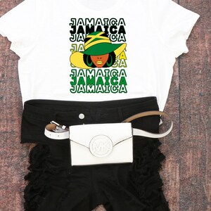 Jamaica Shirt Jamaica Shirt For Women Jamaican Gift Jamaica Vacation Jamaica Flag T-Shirt Jamaica Independence Jamaica Girls Trip