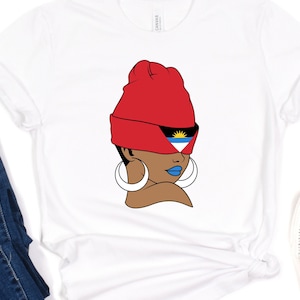 Antigua Shirt  Antigua & Barbuda Flag T Shirt Antigua and Barbuda T Shirt Antigua Independence Tee Antigua and Barbuda Heritage