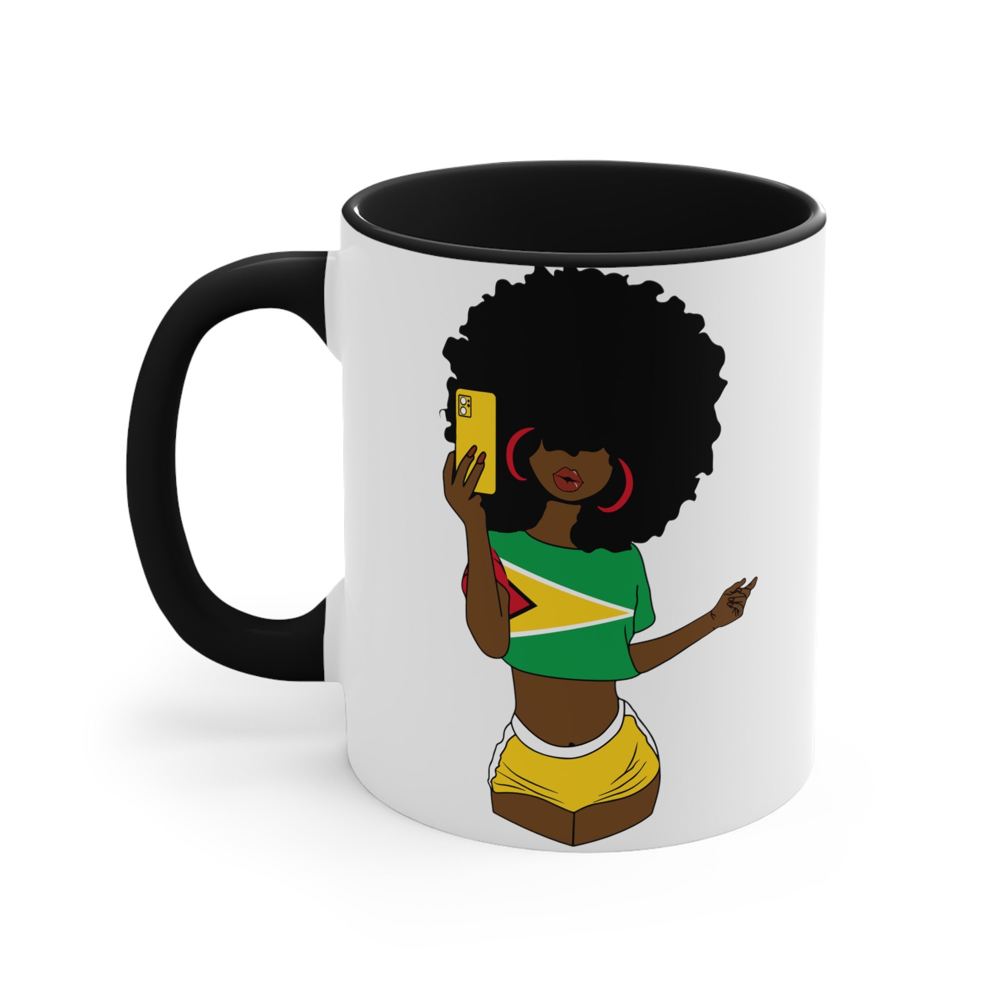 Guyanese Funcle Definition Fathers Day Gift - Guyanese Pride 11oz Funny...