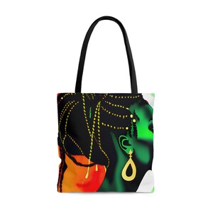 Black Girl Magic Tote Bag  For Church  Work Tote Bag For Book Shopping Tote For Grocery Black Woman Tote Airport Tote For Travel