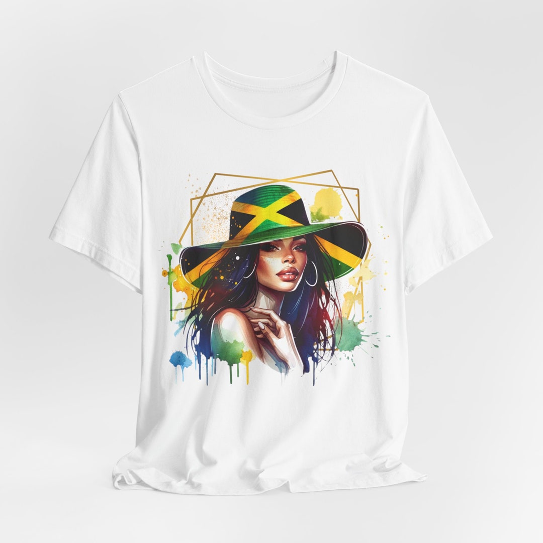 Personalized Black Jamaicans Crocodile Raglan Cropped T shirt Tropical Flowers Grunge Flag LT9 main image 1