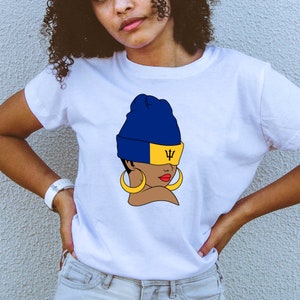 Barbados Themed Clothes Barbados Heritage Clothes Barbados Carnival Merchandise Barbados Culture Wear Barbados Graphic Shirt Gift For Bajan