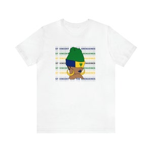 Patriotic St Vincent and The Grenadines Flag Shirt For Women Vincy Pride Shirt St Vincent and The Grenadines Souvenir