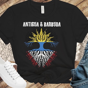 Antigua and Barbuda Flag T Shirt Antigua and Barbuda Mas T Shirt Antigua and  Barbuda Independence Tee Antigua and Barbuda Flag Pride