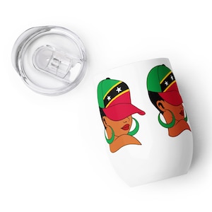 St Kitts and Nevis Flag Tumbler