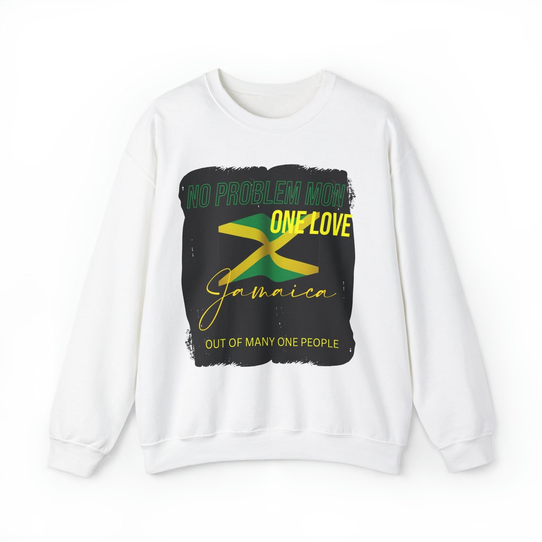 Jamaica Flag Clothing Jamaica Sweatshirt for Men Jamaica Clothing Gift