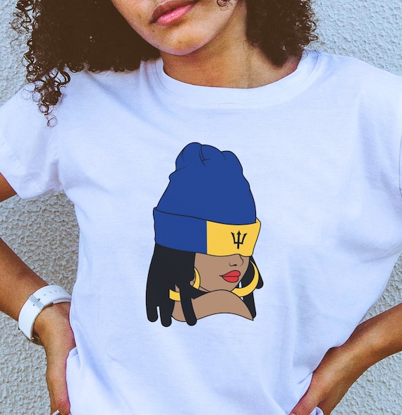 Barbados T-Shirt Barbadian Flag Trident Souvenir Love Gift Barbados T-Shirt Barbadian Flag Trident Souvenir Love Gift