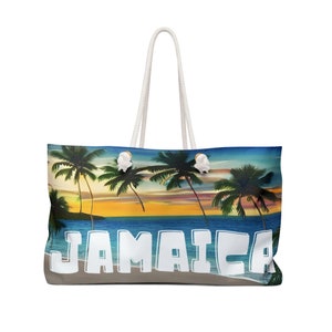 Jamaica Bag Jamaica Tote Bag Jamaica Gift Jamaica Beach, Jamaica Vacation Girls Trip Jamaica Jamaica Beach Tote