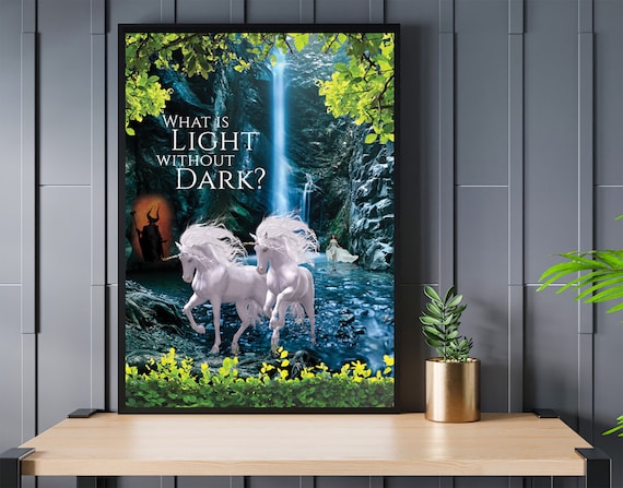 LEGEND Movie Poster - What is Light Without Dark? - Tom Cruise