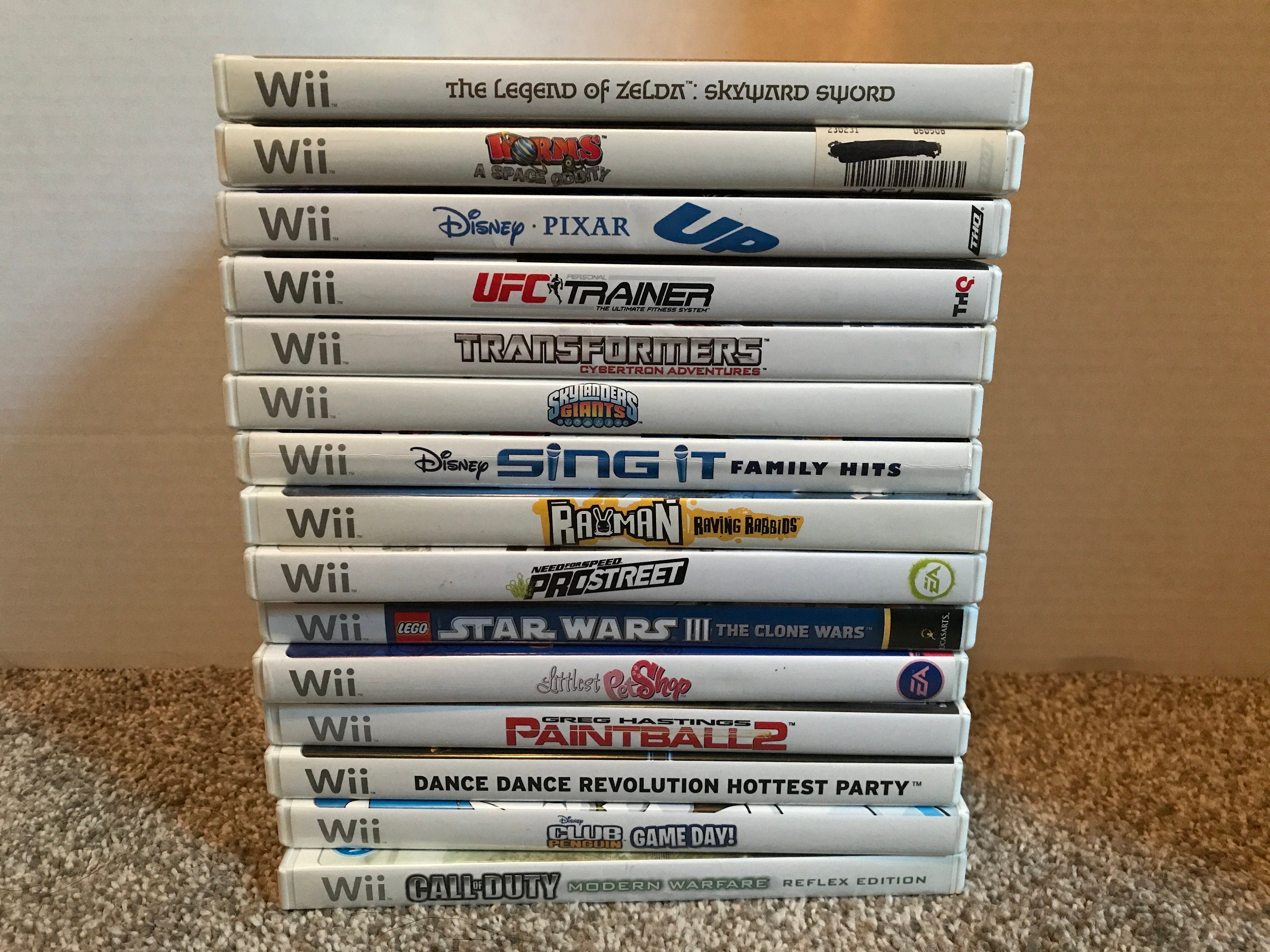 MARIO BUNDLE - NINTENDO WII GAMES - FREE FAST DISPATCH - GALAXY KART BROS -  PAL