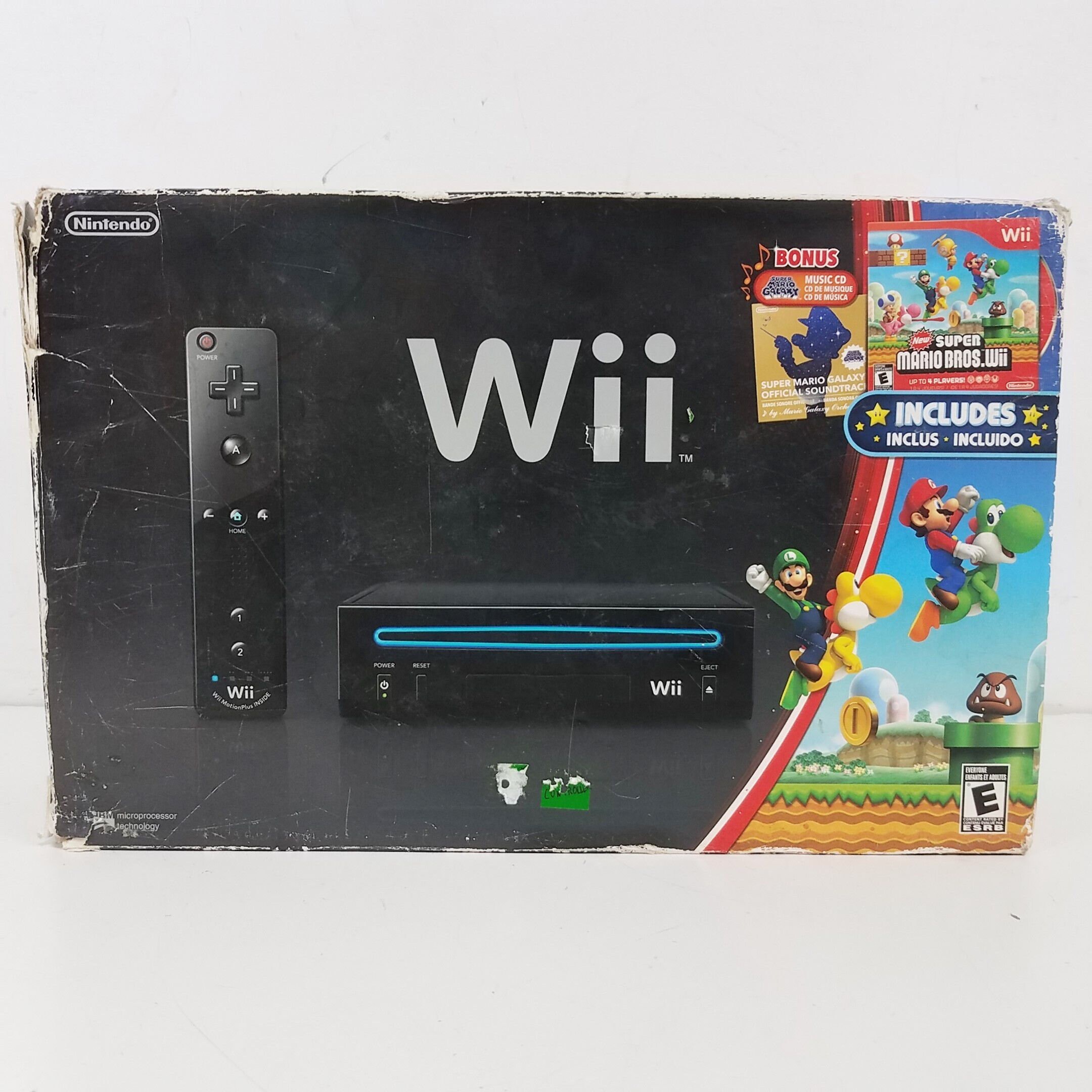 Nintendo Wii System + Super Mario Galaxy Game Bundle