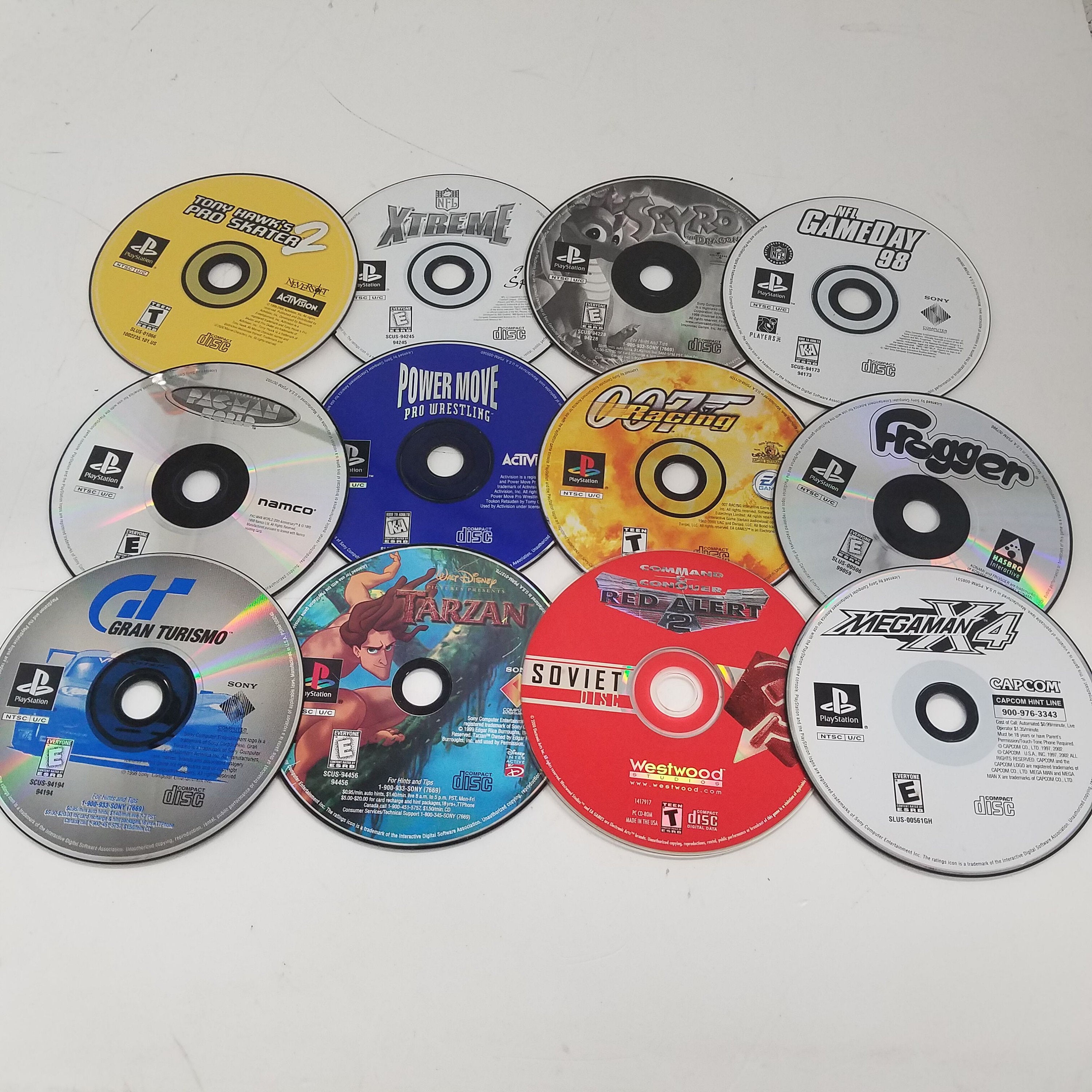 SONY PlayStation 1 PS1 games cd discs — Gametrog