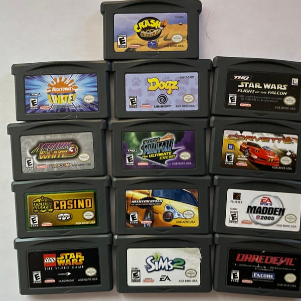 Game Boy Advance - Video Games