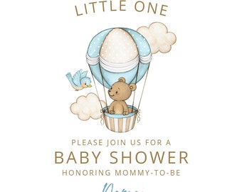 Invitation. Baby shower. Printable