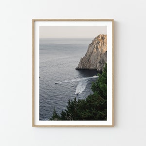 Amalfi Capri Travel Print | Wall Art | Amalfi Capri Italy Wall Hanging | Home Decoration | Amalfi Gift | Art Lovers | Digital Download