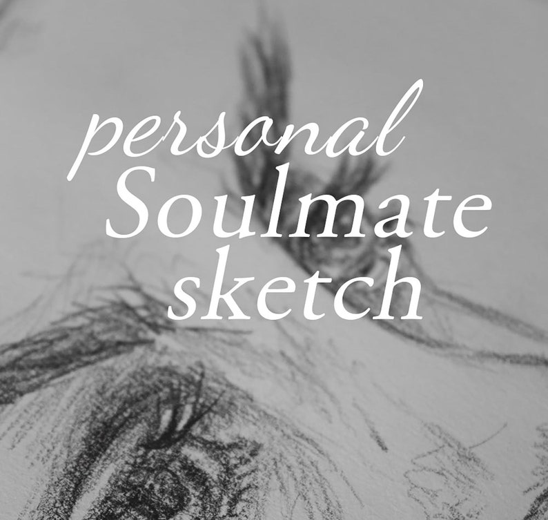 Personal Psychic Soulmate Sketch Etsy