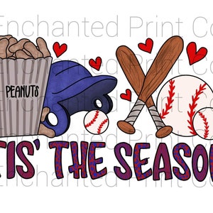 Tis the Season Baseball, Baseball Mom, Baseball Clipart, Transparent PNG file for sublimation, Baseball Mama Png, Baseball Mom png, Baseball