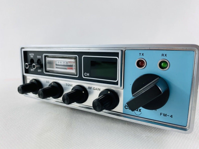 1970s Comax FM4 CB Radio 40 Channel Citizen Band Transceiver Etsy