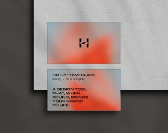 Editable Business Card Mockup: PSD Smart Object (Instant Download)