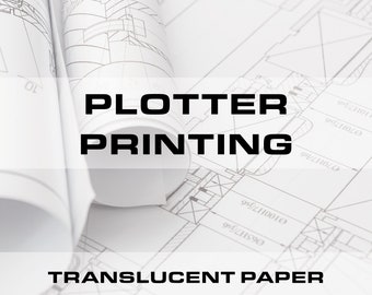 A0 COPYSHOP - 36" PATTERN PAPER | Large Format Printing | Sewing Patterns | Blueprints | Technical Drawings