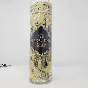Vaso delgado de 35 oz inspirado en magos, fanáticos de HP, magia, fanáticos de Potter, vaso sublimado, vaso personalizado