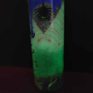 Drink Up Witches Glow Tumbler, Green and Purple Glow, Funny Tumbler, Sassy Tumbler image 9