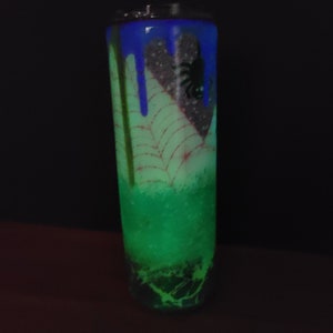 Drink Up Witches Glow Tumbler, Green and Purple Glow, Funny Tumbler, Sassy Tumbler image 10