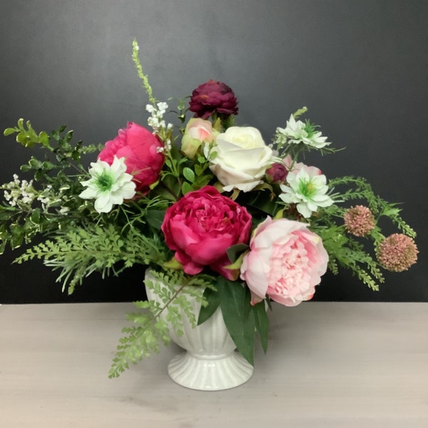 Real Touch Peonies Etsy