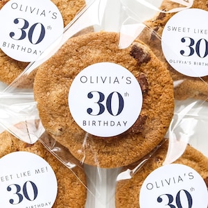 Personalized Birthday Favor Treat Bags, Custom Birthday Favours, Birthday Stickers and Bags, Clear Candy Bags, Birthday Treat Bags