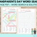 Grandparents Day Word Search Game Printable, Family Activity for ...