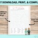 Grandparents Day Word Search Game Printable, Family Activity for ...