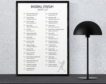 Baseball Stadium Tracker - Ballparks Bucket List for US MLB Fans