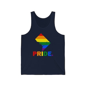 DC Pride Tank Top: Kaart van DC