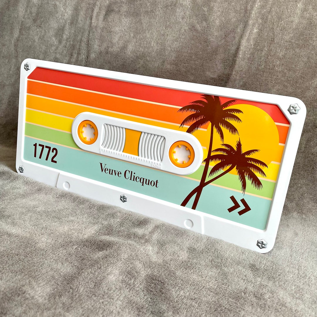 Rare Box Tape Veuve Clicquot Vintage Summer Palm Tree Paris Etsy