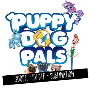 Dog Pals PNG • Cute Dog Shirt Design • DTF & Sublimation • 300 DPI Digital Download for Heat Transfer