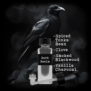 DARK REALM, Gothic Fragrance, Perfume Oil, Witchy Scents