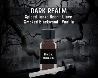 DARK REALM, Gothic Fragrance, Perfume Oil, Witchy Scents