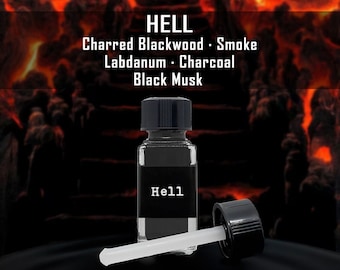 HELL, Gothic Fragrance, Perfume Oil, Dark Scents