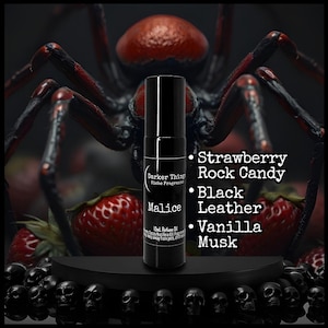 MALICE - (Discontinuing) Gothic Perfume Oil, Witchy Fragrance, Niche Perfume Roll-On