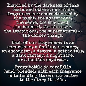 HELL - Gothic Perfume Oil, Witchy Fragrance, Niche Perfume Roll-On image 3