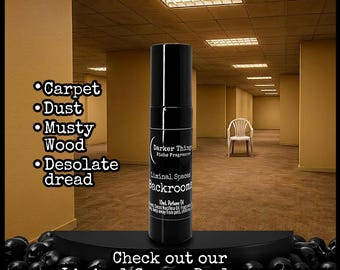 Liminal Spaces BACKROOMS - Novelty Fragrance, Gothic Perfume Oil, Niche Perfume Roll-On